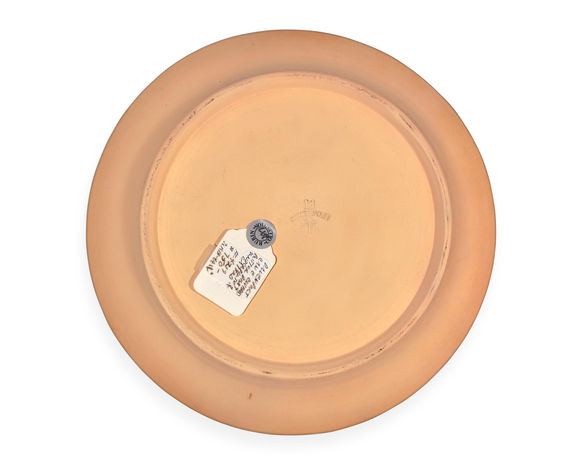 A Davenport Caneware Butter Dish