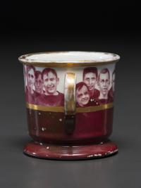 A Football Coach's Porcelain Occupational Shaving Mug Belonging to Amos Alonzo Stagg