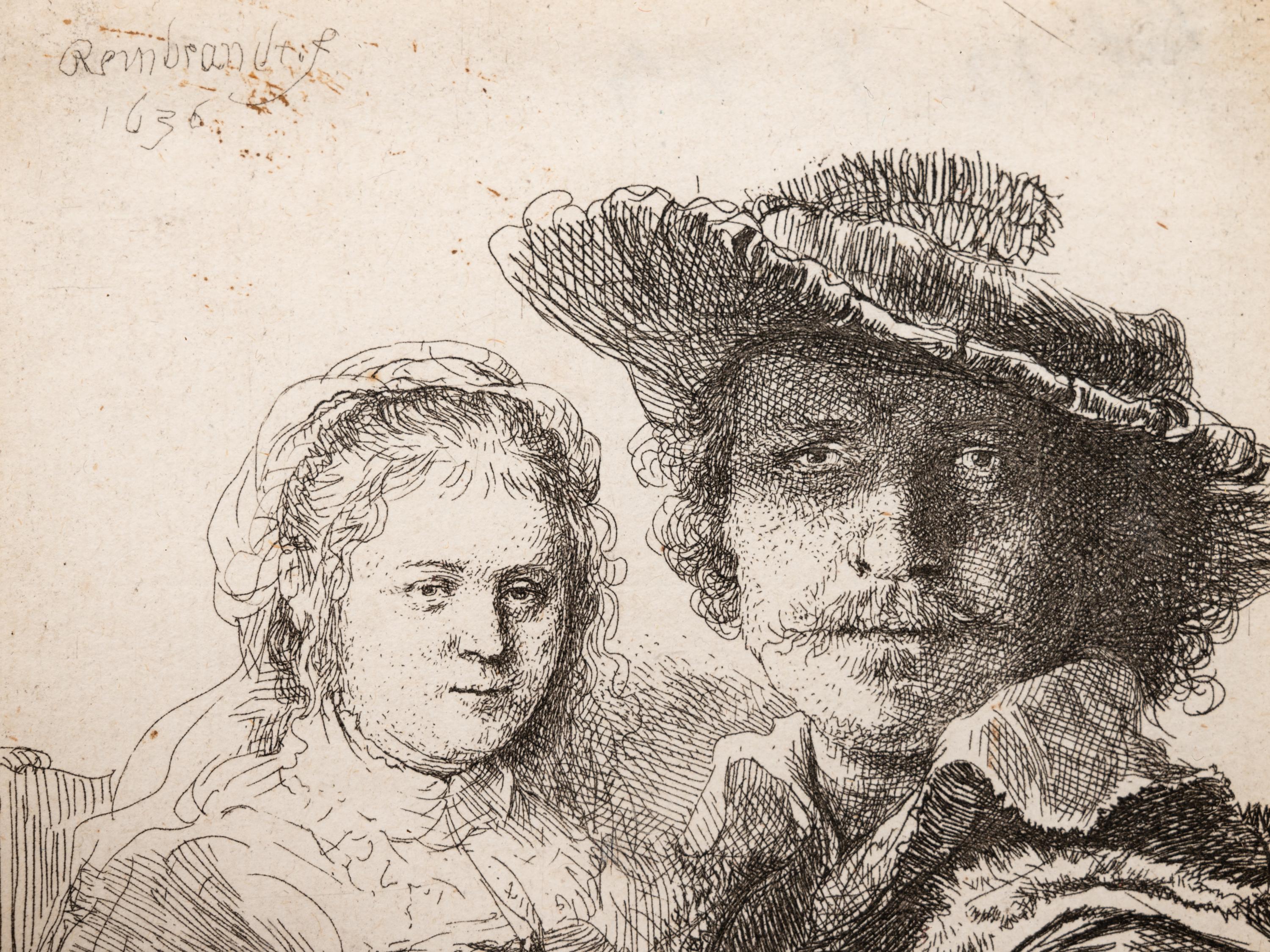 Self Portrait with Saskia