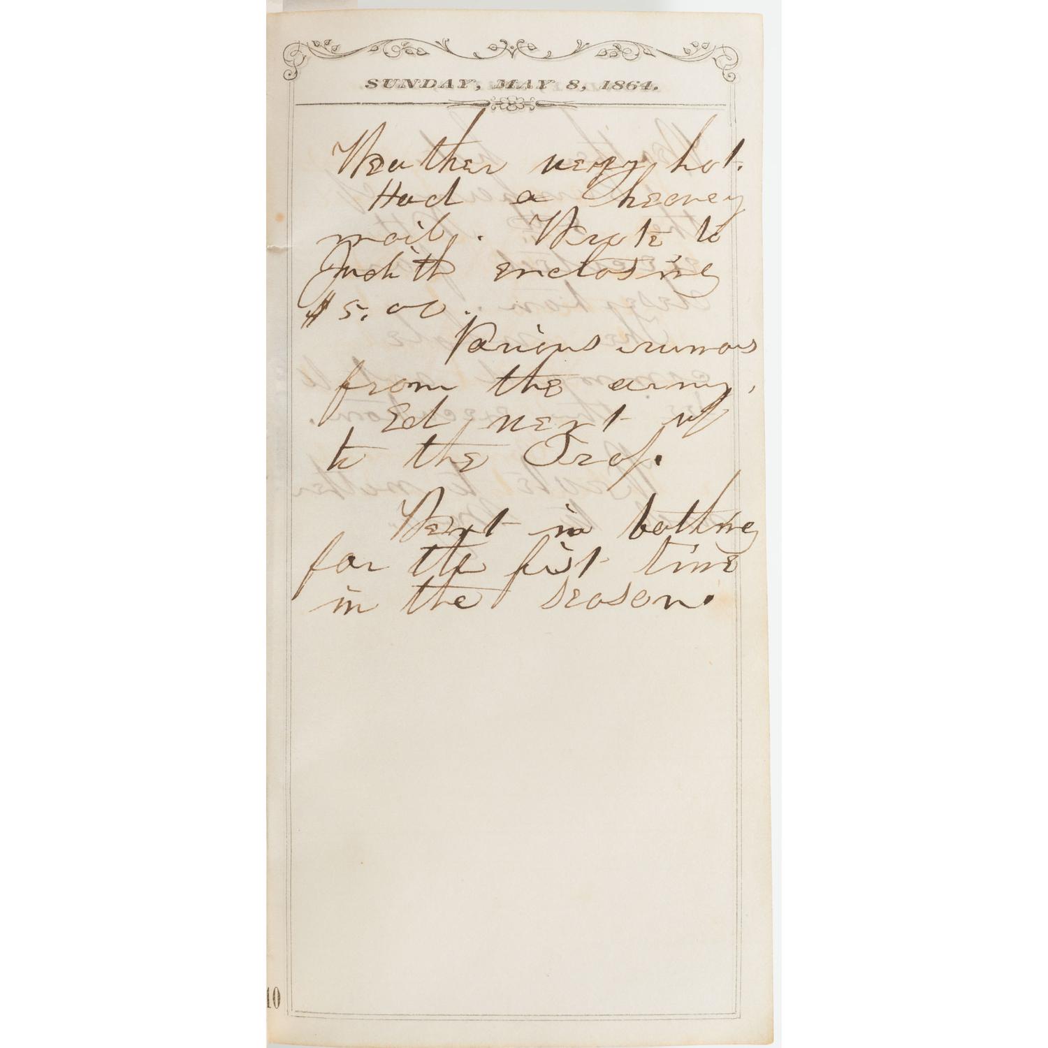 Civil War Diaries of Jared P. Hubbard, 2nd New Hampshire Volunteers