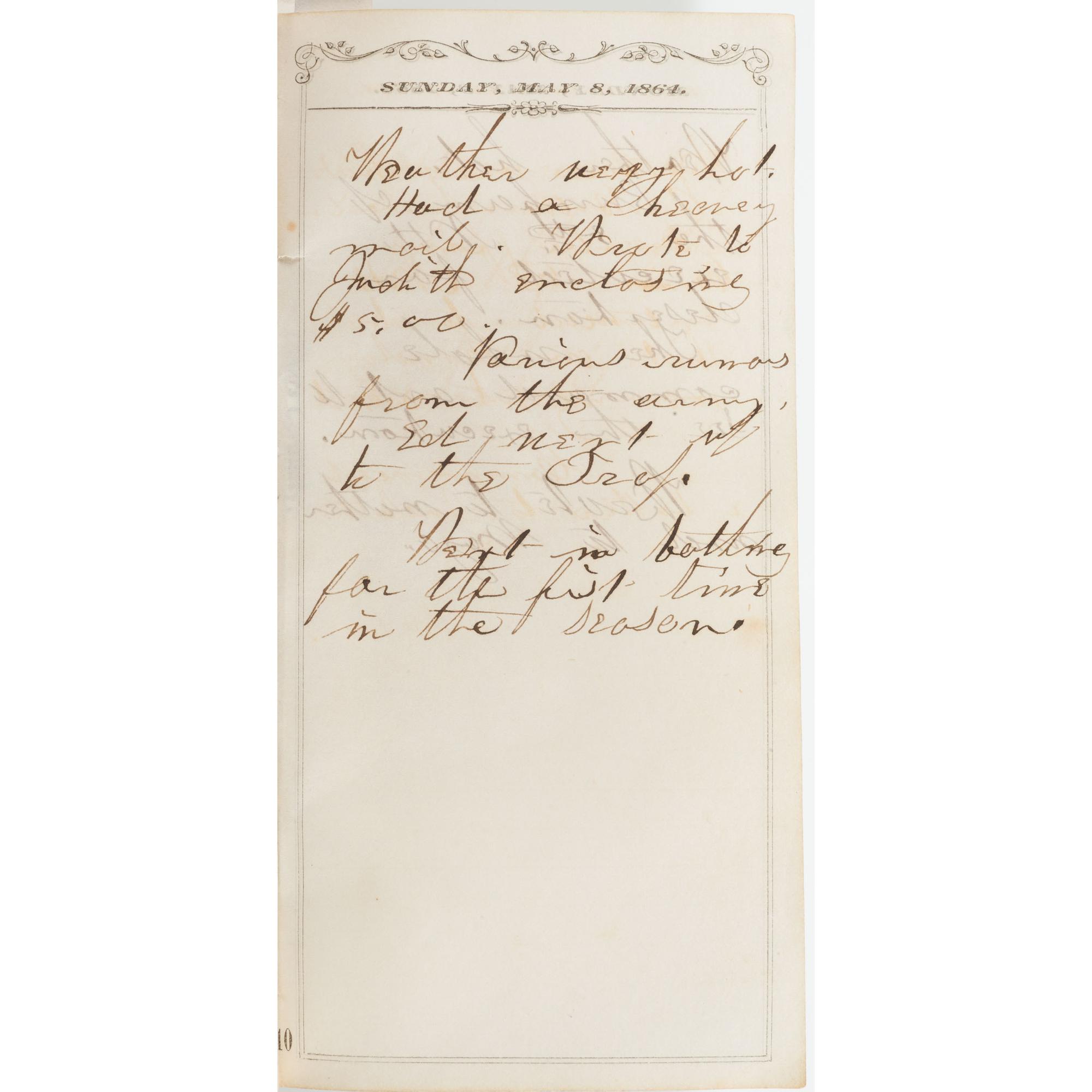 Civil War Diaries of Jared P. Hubbard, 2nd New Hampshire Volunteers