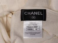 Chanel, Textured Ecru Knit Shift Dress