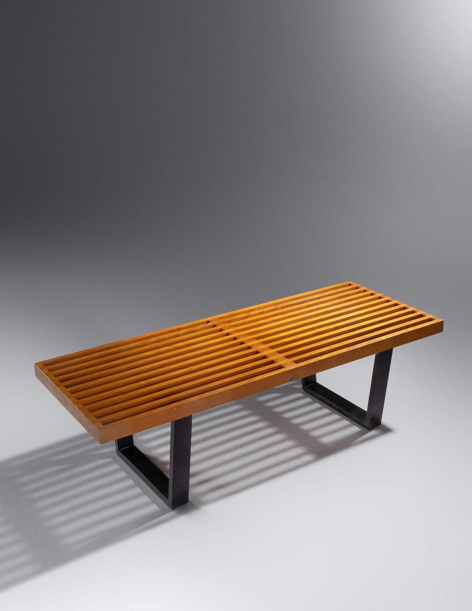 Slat Bench, model 4690 Herman Miller, USA