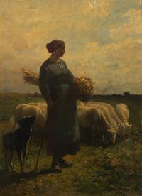 Glaneuse , 1867