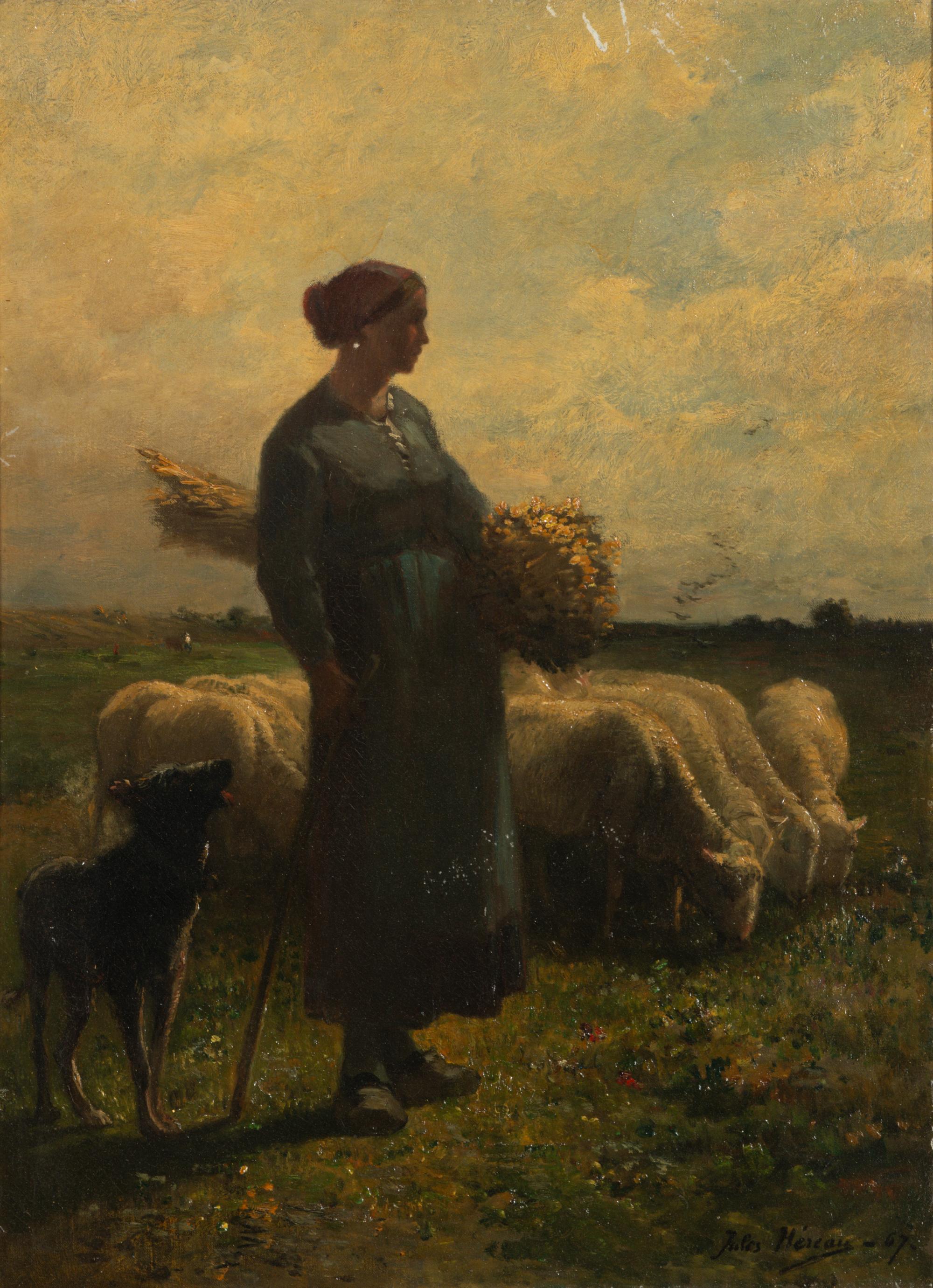 Glaneuse , 1867