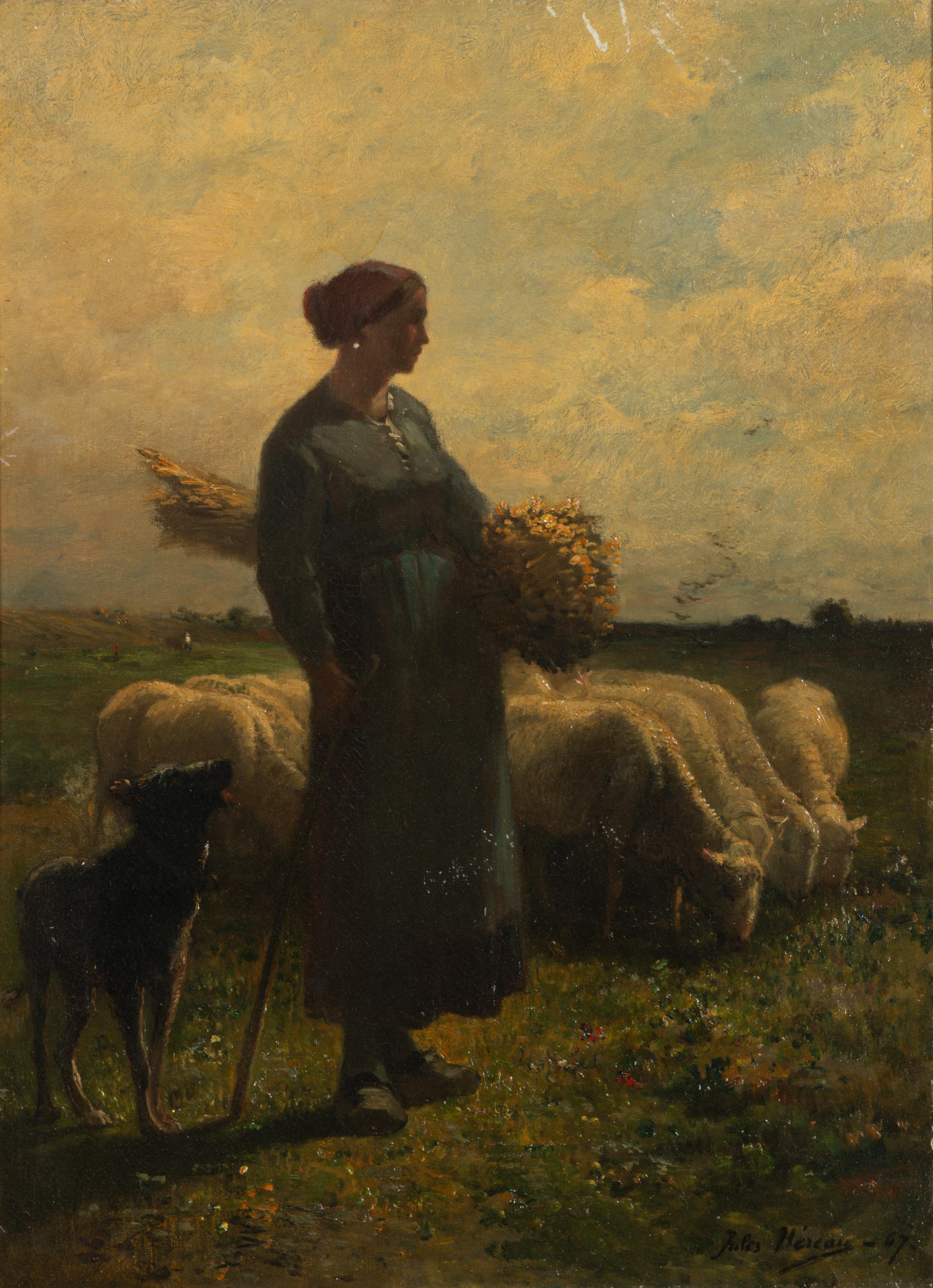 Glaneuse , 1867