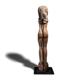 An Egyptian Wood Female Figure