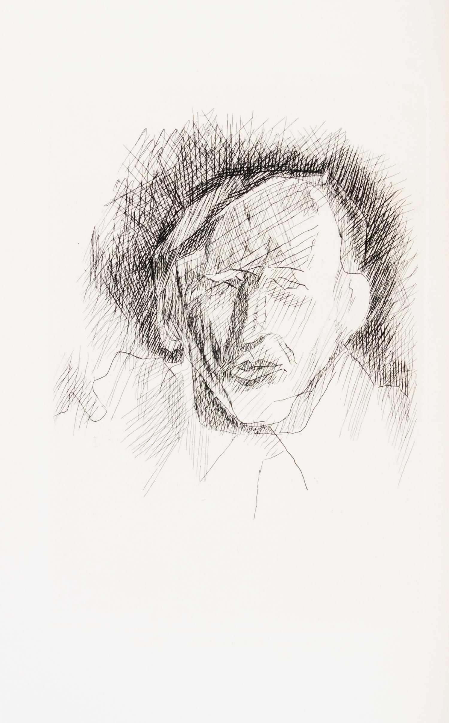 (VILLON, JACQUES) GANZO, ROBERT. Oeuvre poetique. Paris, 1957. Bound by Devauchelle. Limited, signed, additional suite of etchings.