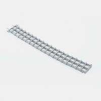 An 18K white gold and diamond bracelet