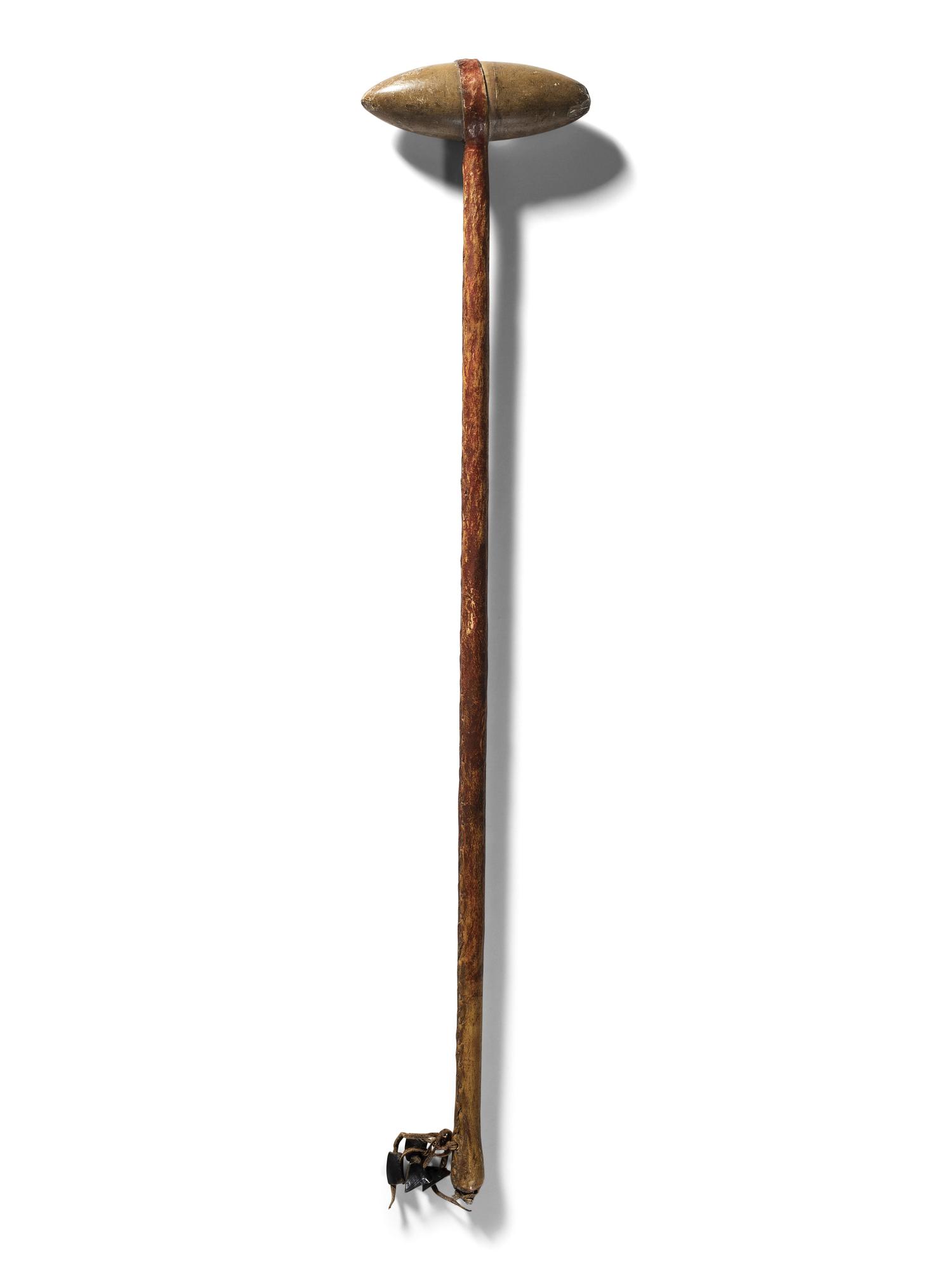Plains Stone Club, with Red Handle