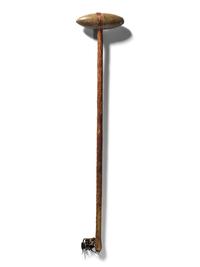 Plains Stone Club, with Red Handle