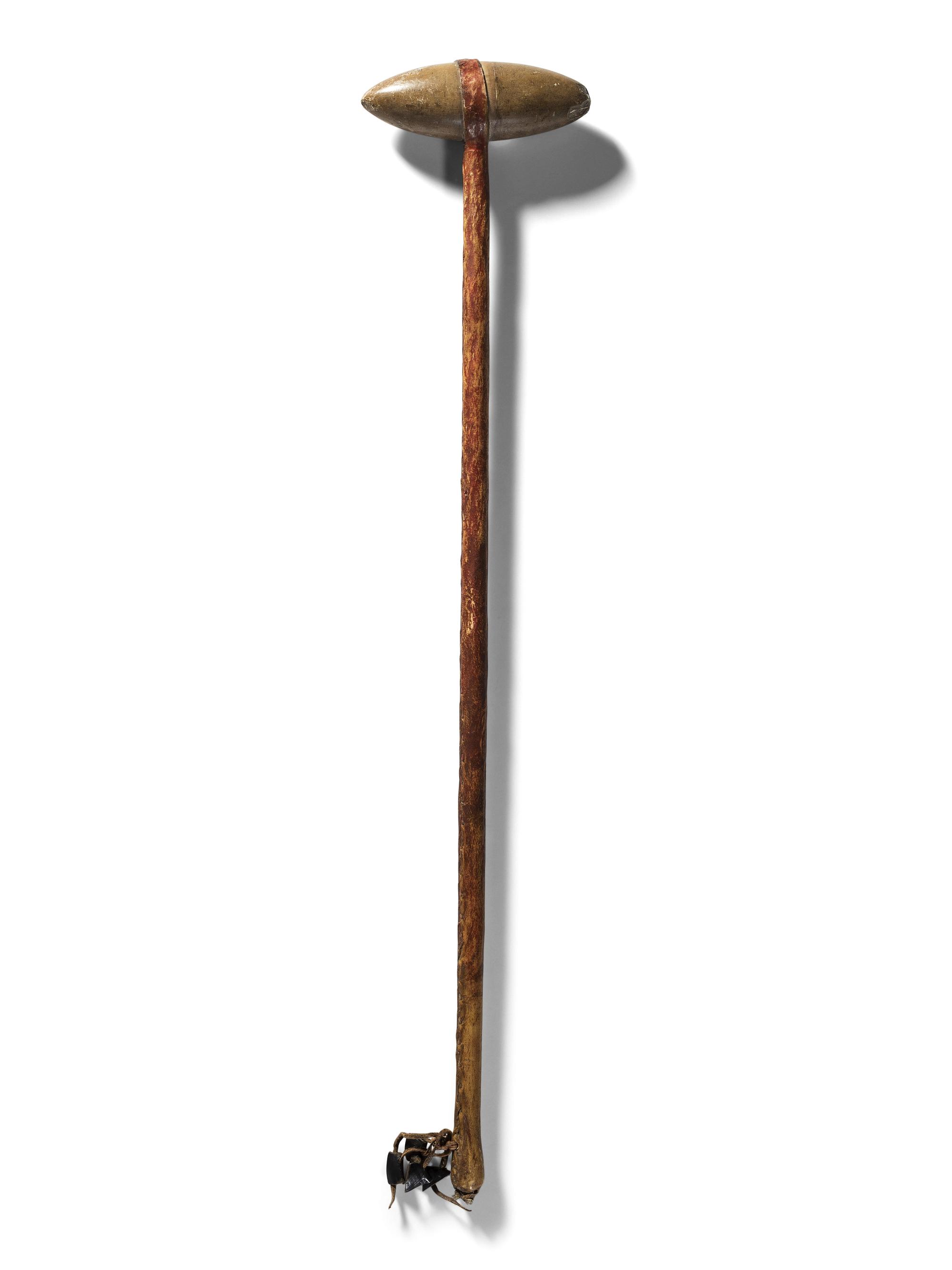 Plains Stone Club, with Red Handle