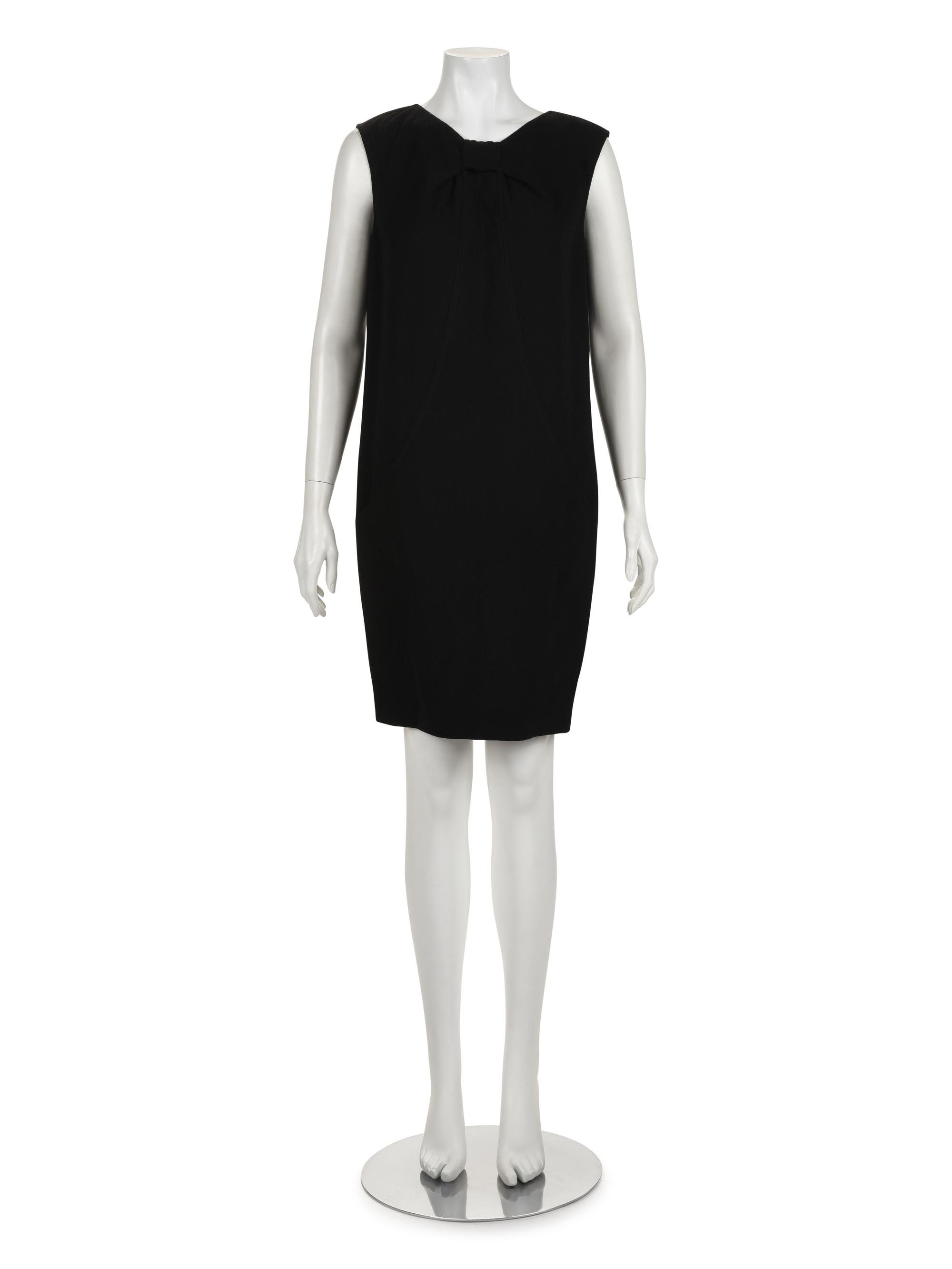 Four Designer Dresses: Two Oscar de la Renta, One Balenciaga, and One Christian Dior, 2000s