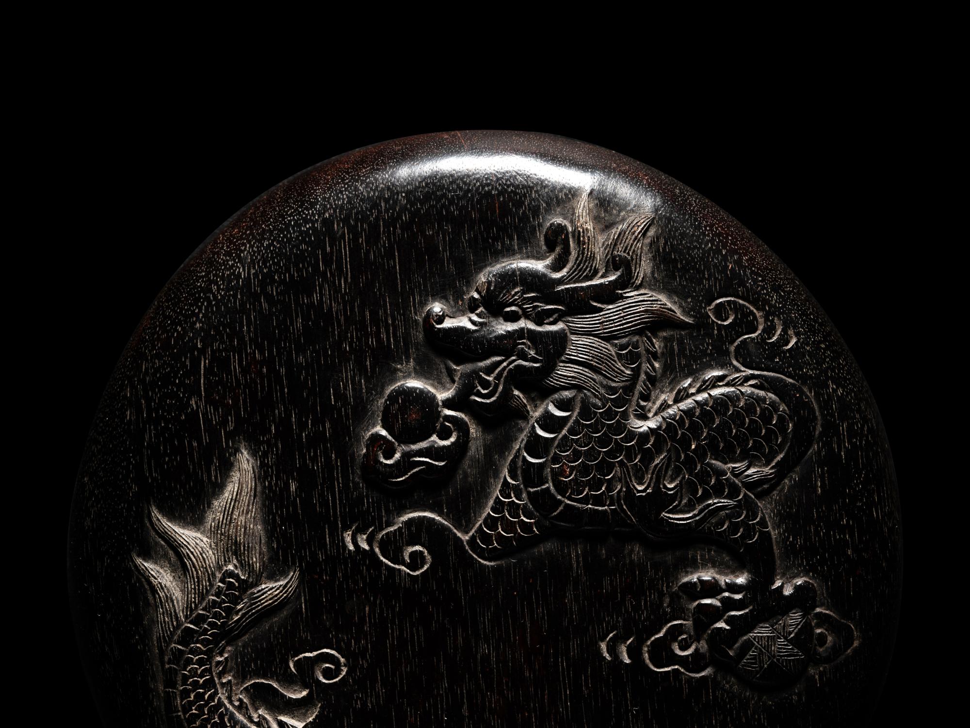 A Zitan Wood Inkstone