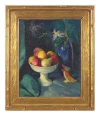Still Life with Fruit and Parrot