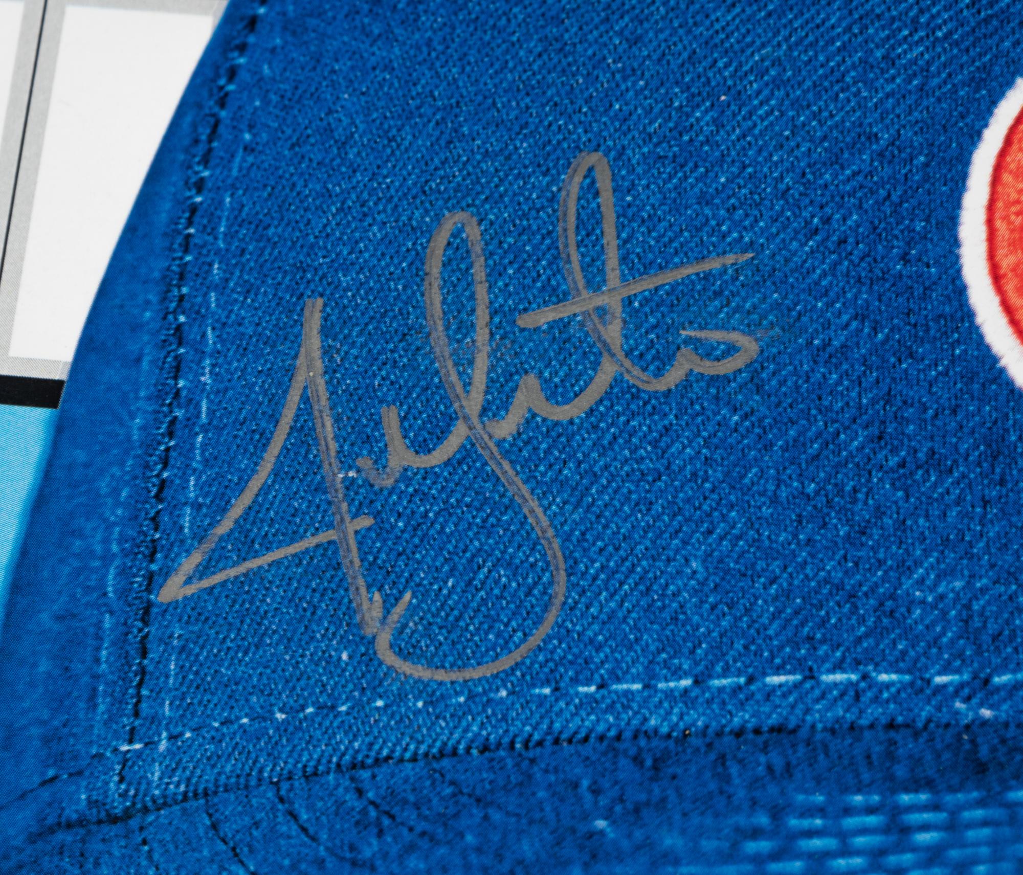A Group of Two Chicago Cubs Signed Autograph Sports Illustrated Cover Prints,