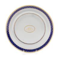 A Chinese Export Porcelain Plate Diameter 9 3/4 inches. — 19TH CENTURY