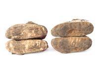 Sioux Beaded Hide Moccasins