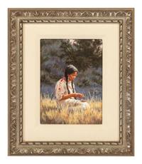 Stringing Beads , 1994
