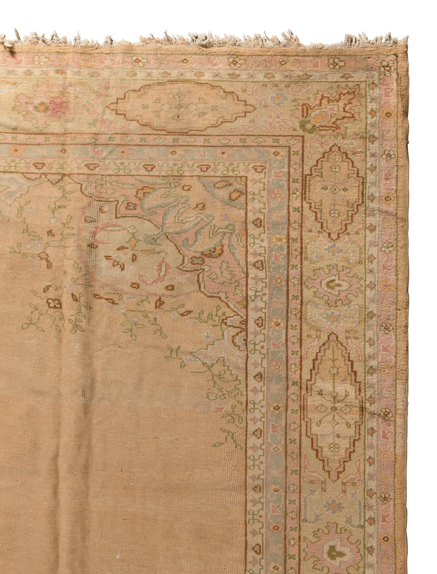 An Oushak Rug