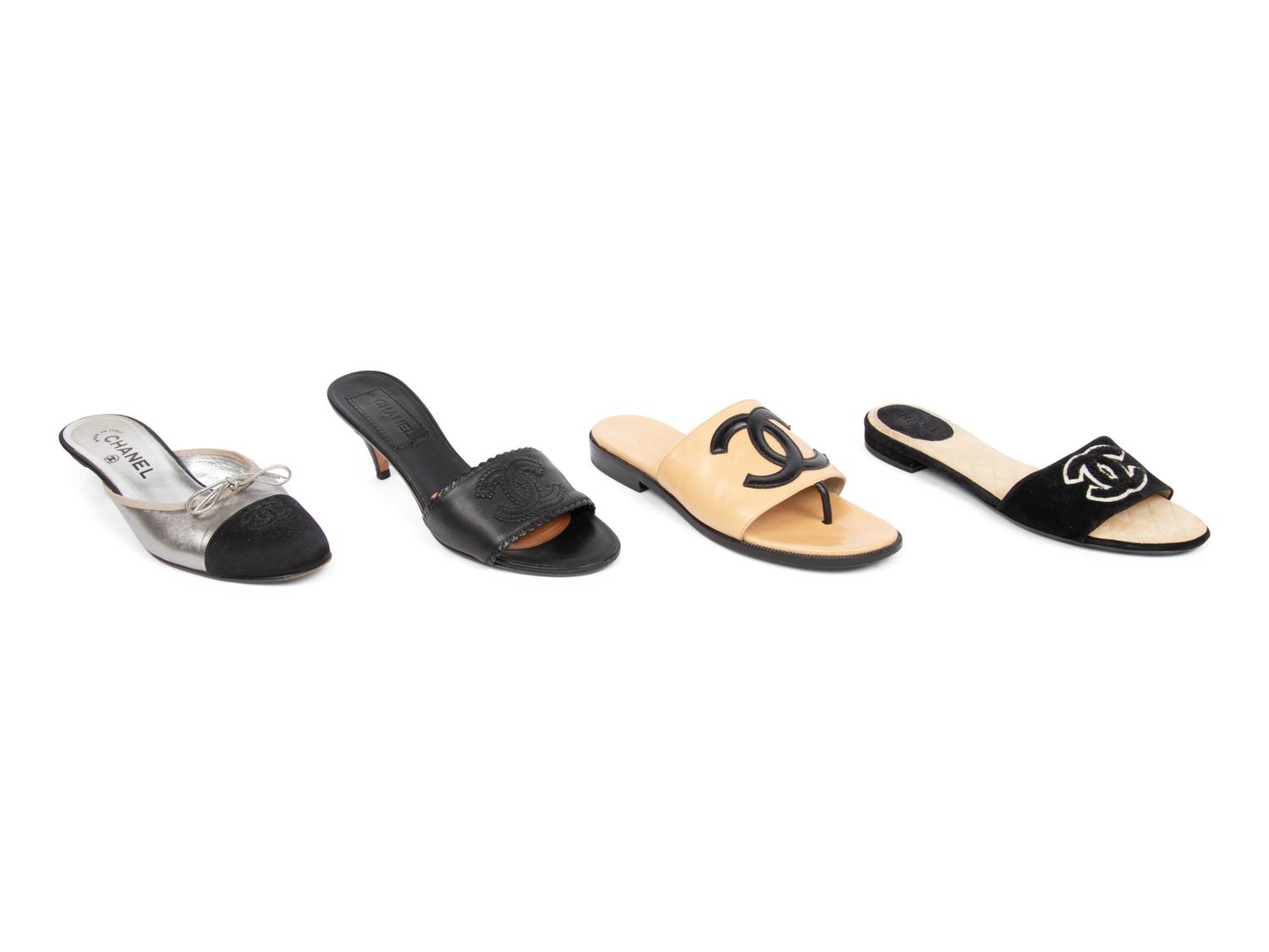 Four Pairs of Chanel Shoes, 2000-10s