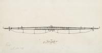 [CIVIL WAR]. A group of 10 pre-War drawings/sketches believed to be class art made at the Naval Academy, many identified to "Fitzgerald," incl. renderings of engines, devices, and a map.