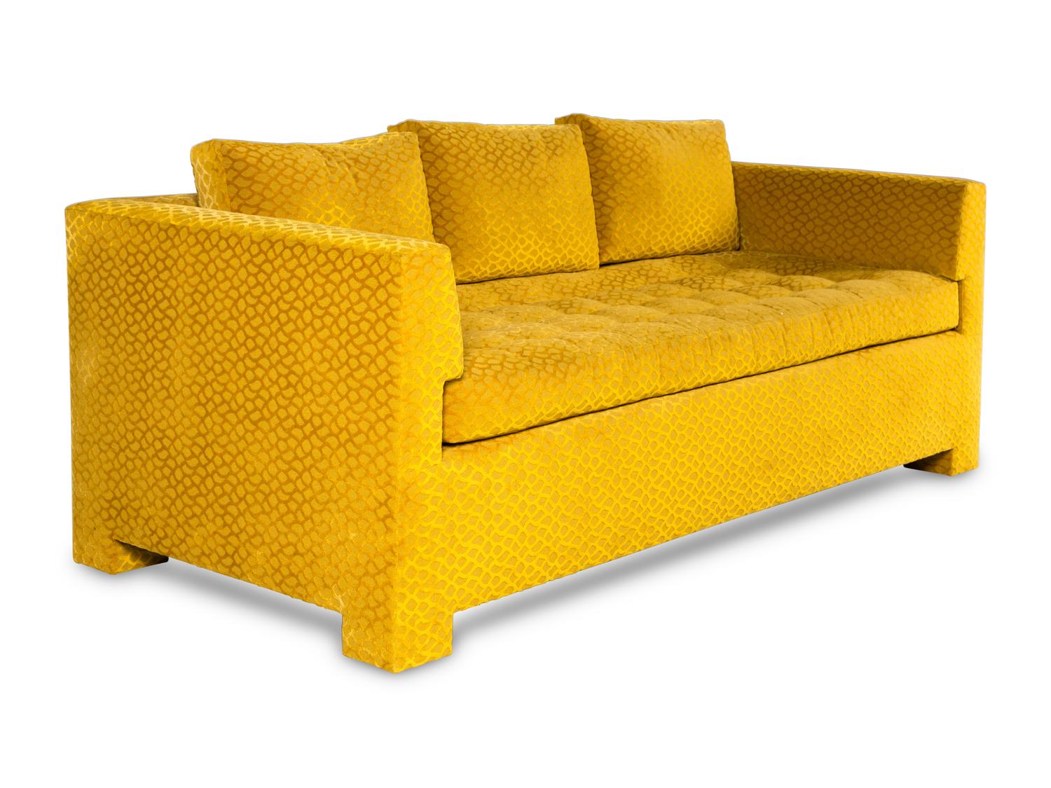 A John Boone St. Thomas Sofa with Custom Upholstery