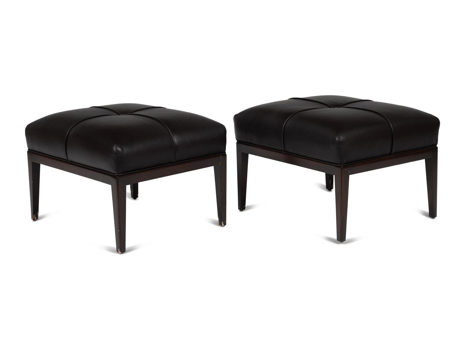 Pair of Ottomans