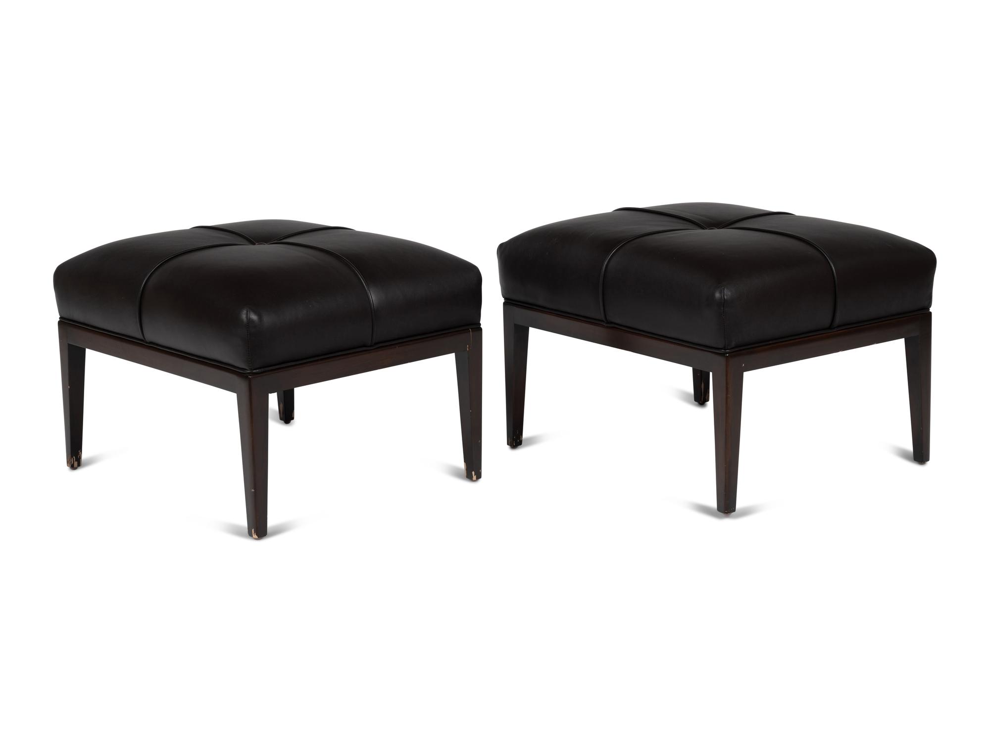 Pair of Ottomans