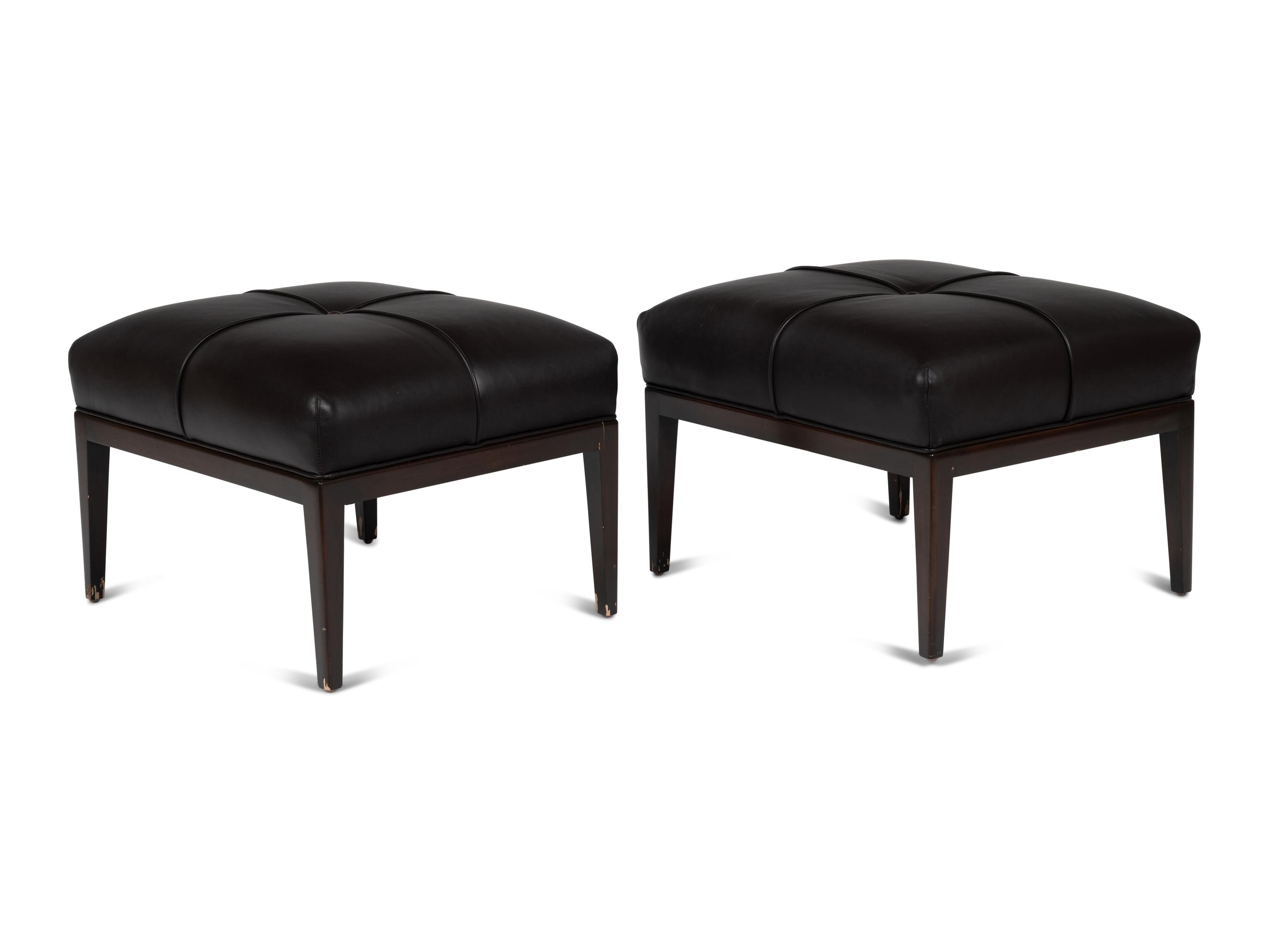 Pair of Ottomans