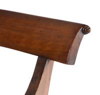 A Regency Style Mahogany Armchair