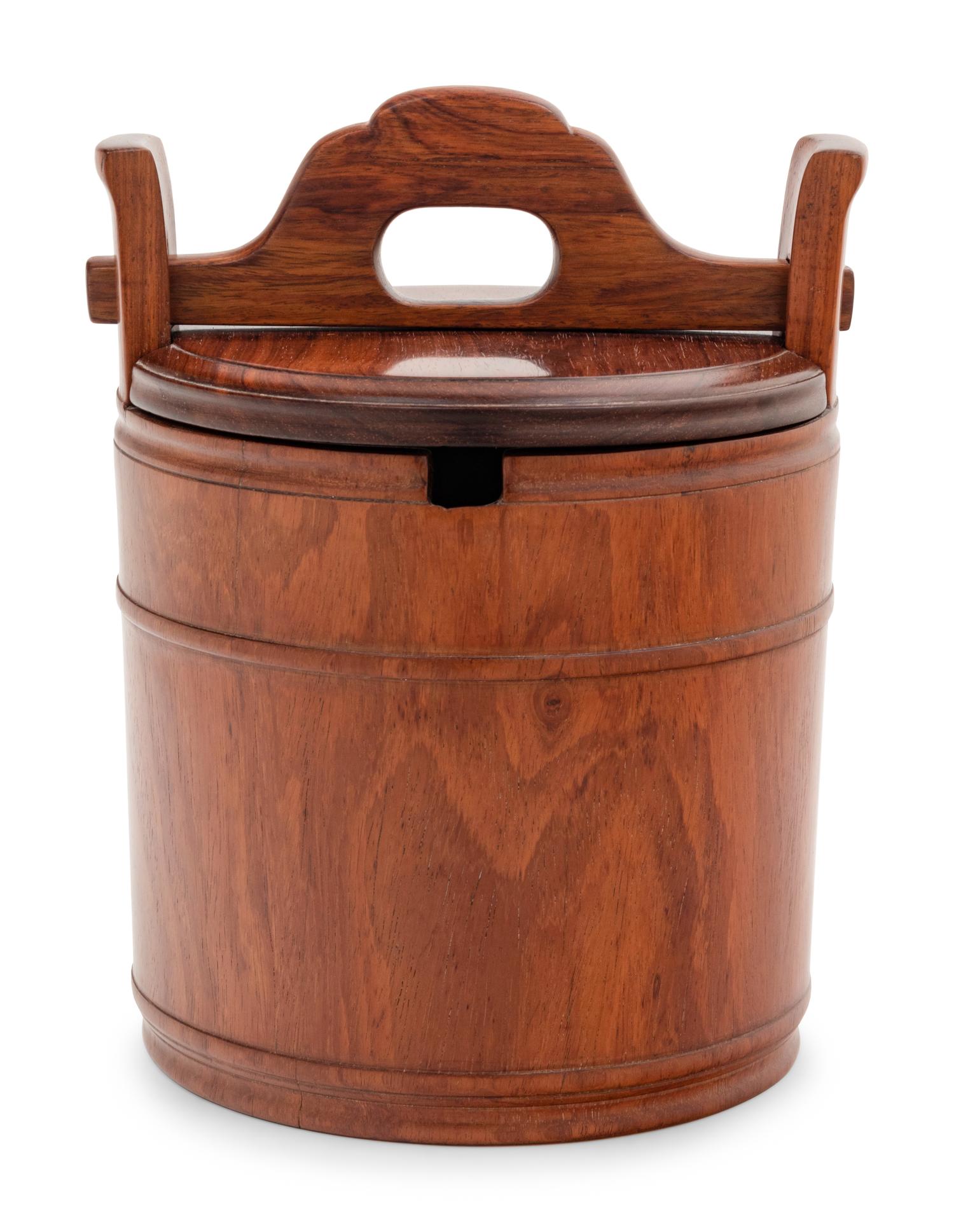 A Huanghuali Teapot Container and Cover