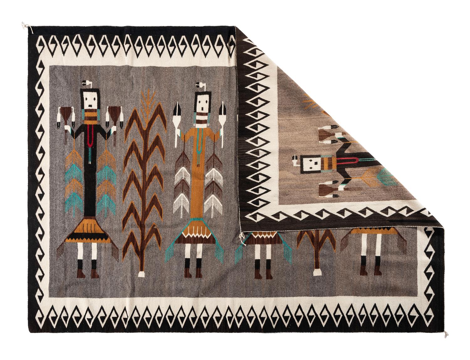 Navajo Yei Weaving / Rug