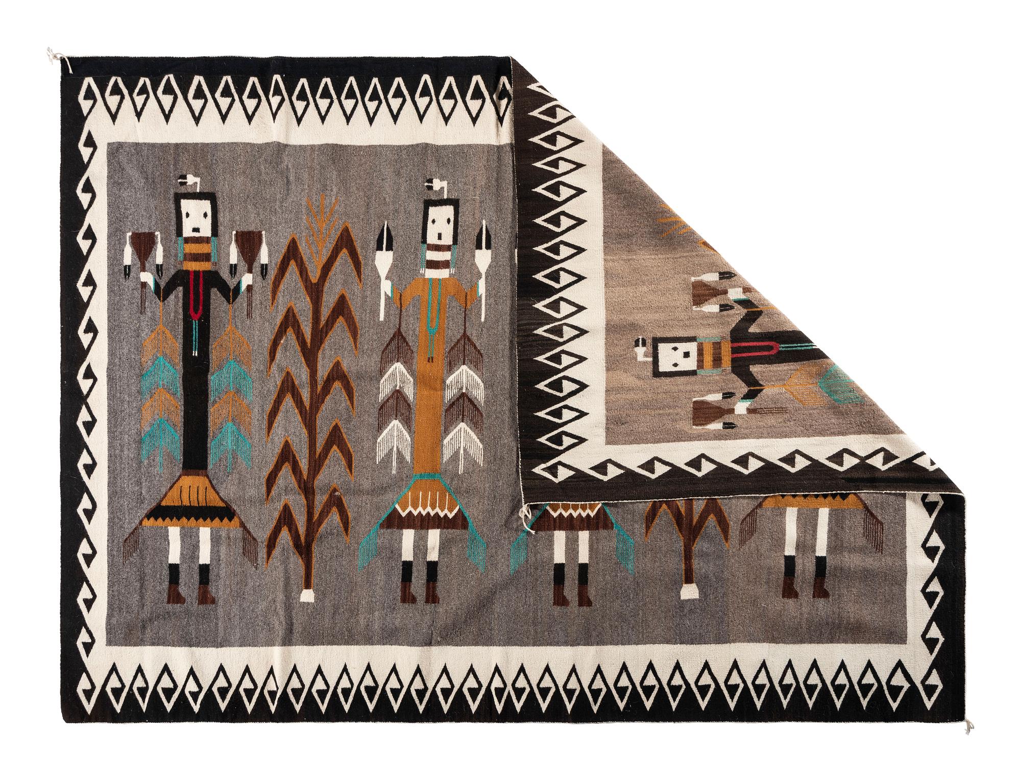 Navajo Yei Weaving / Rug