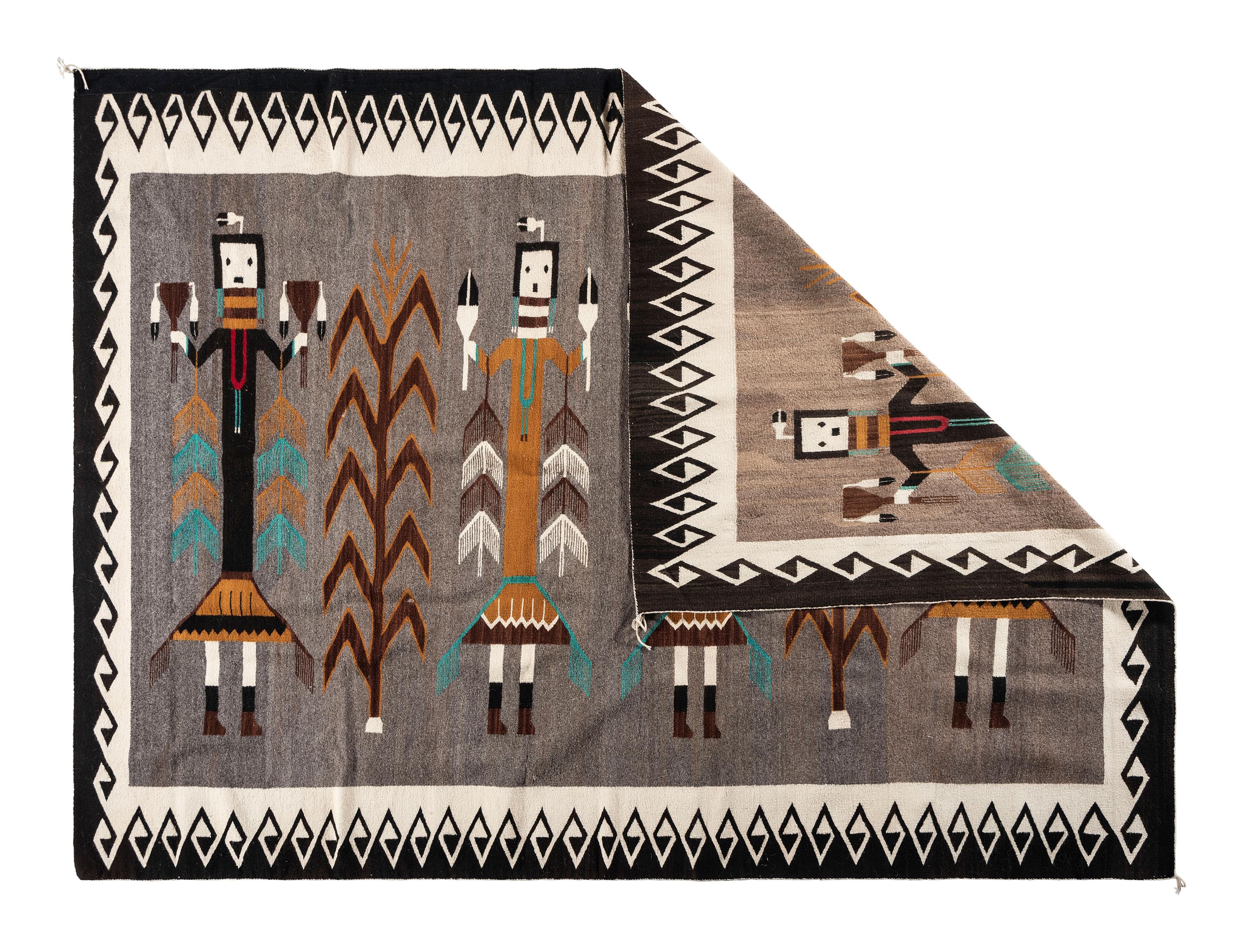 Navajo Yei Weaving / Rug