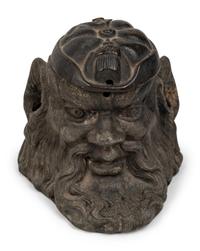 Three Continental Figural Inkwells