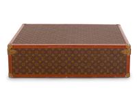 Louis Vuitton Alzer 75 Hard Side Suitcase in Monogram Canvas, Mid 20th Century