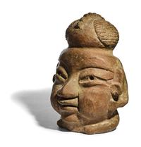 A Tlatilco Terracotta Head