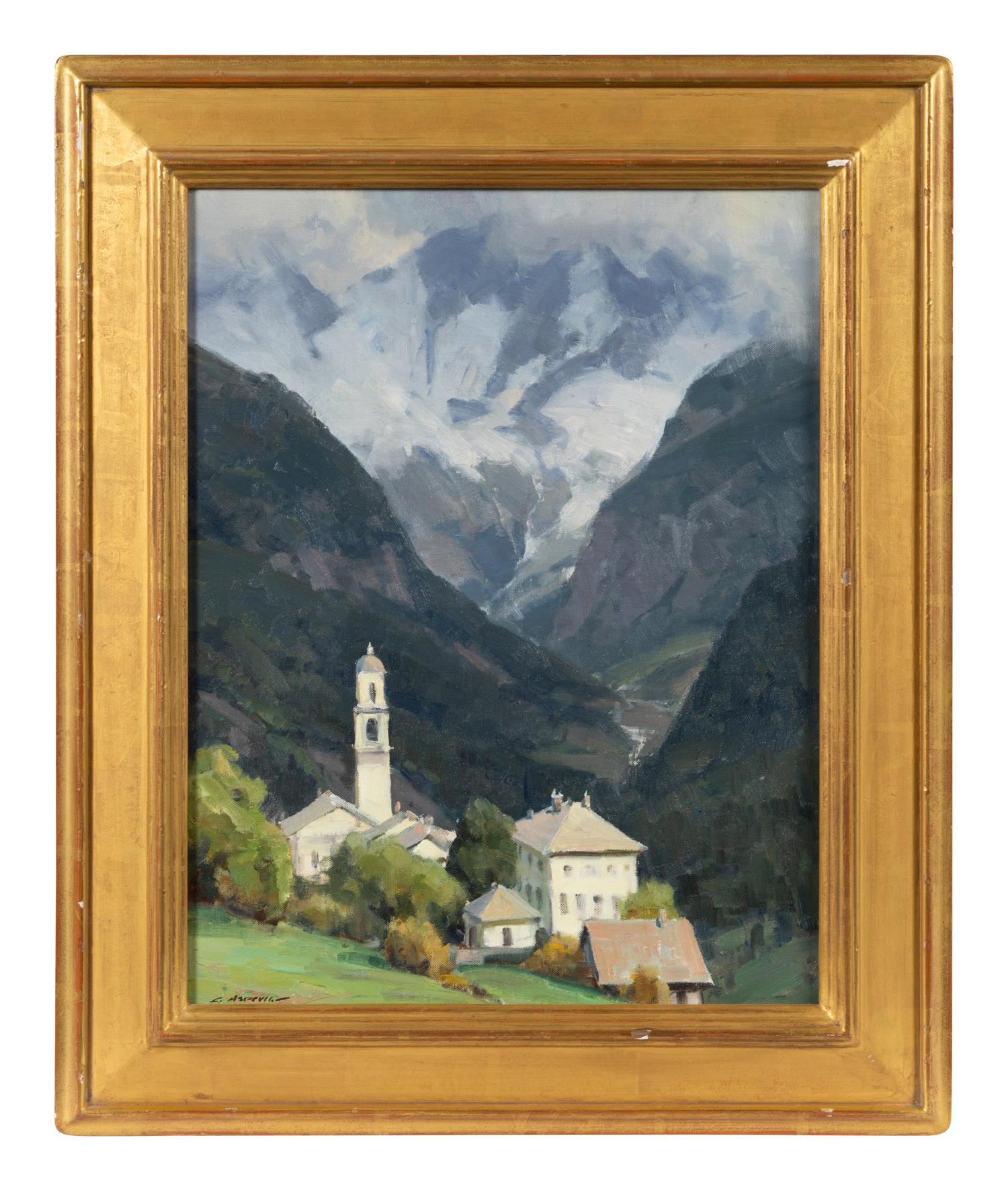 View of Soglio, Switzerland, 1994