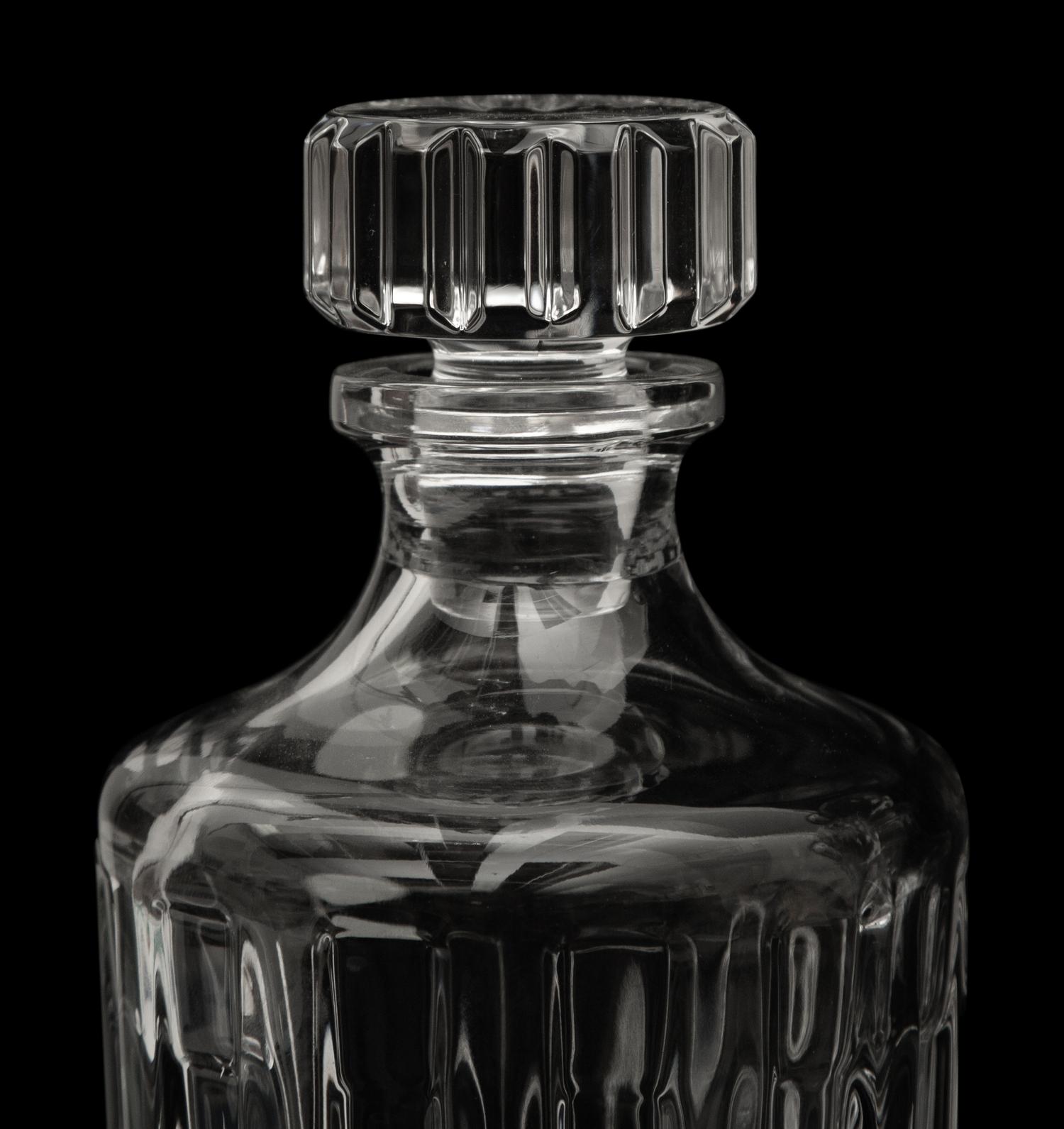 Five Pieces of Tiffany and Co. Glass Barware — 20th Century