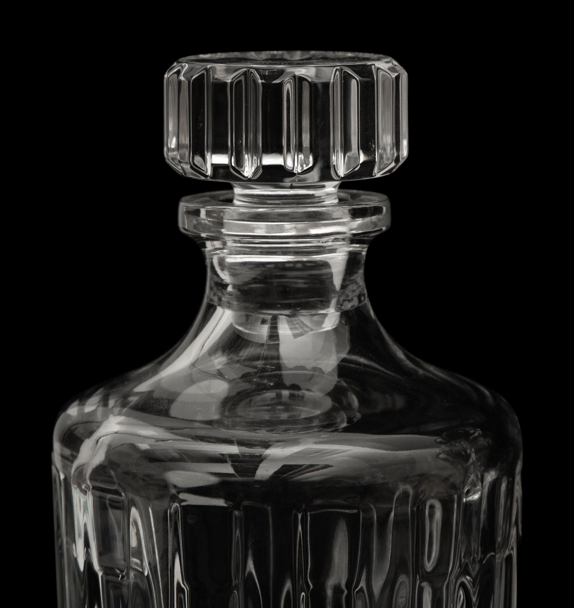 Five Pieces of Tiffany and Co. Glass Barware — 20th Century
