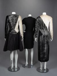 Three Geoffrey Beene Dresses, Fall 1986