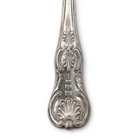 An Assembled English Silver King's Pattern Flatware Service