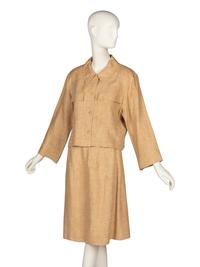 Chanel Linen Skirt Suit, Cruise 2000