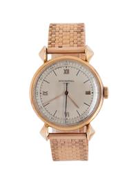 PATEK PHILLIPE, REF. 1536 18K PINK GOLD WATCH