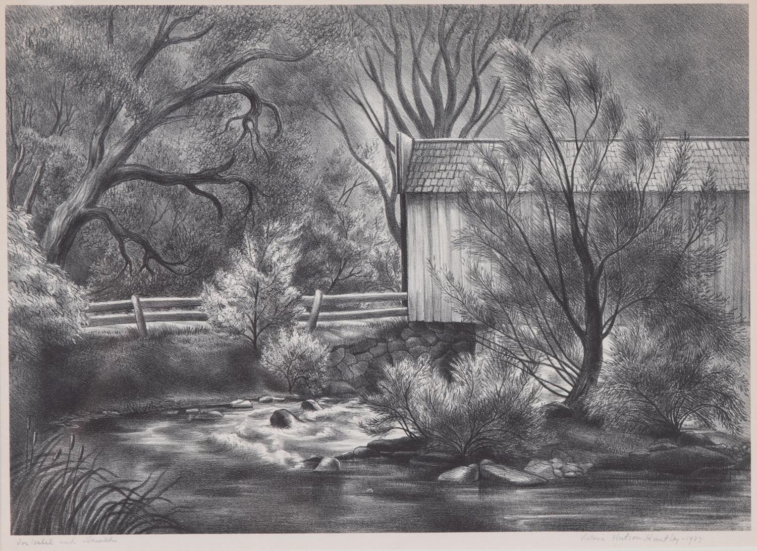 Victoria Ebbels Hutson Hartley, (American, 1900-1971) — Untitled, 1937