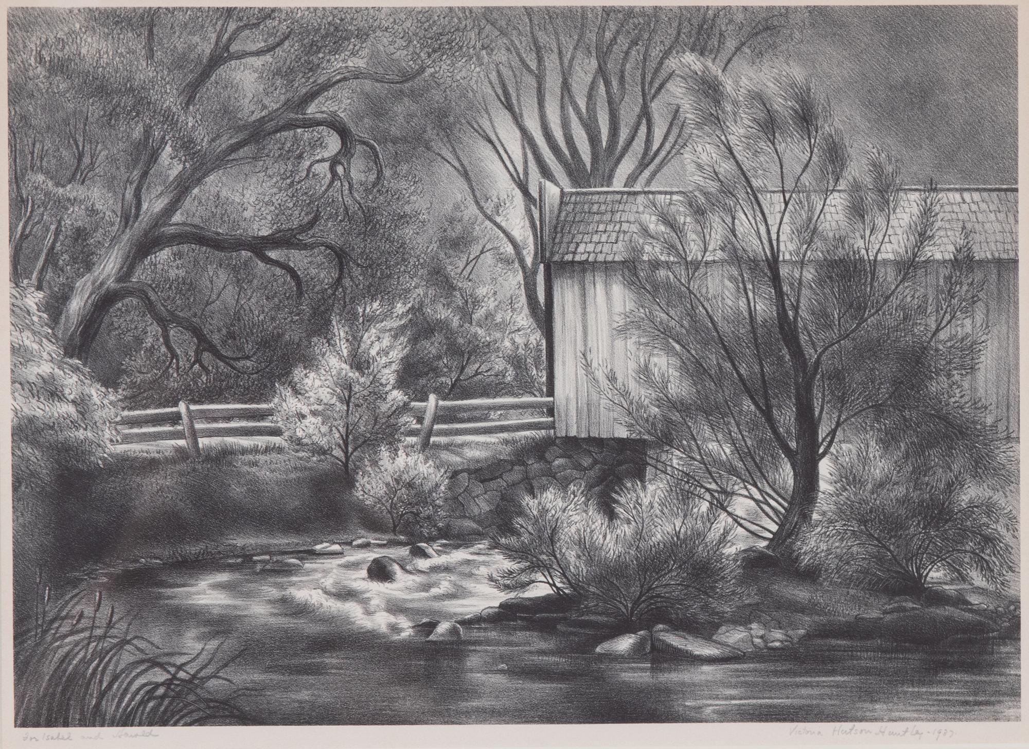 Victoria Ebbels Hutson Hartley, (American, 1900-1971) — Untitled, 1937