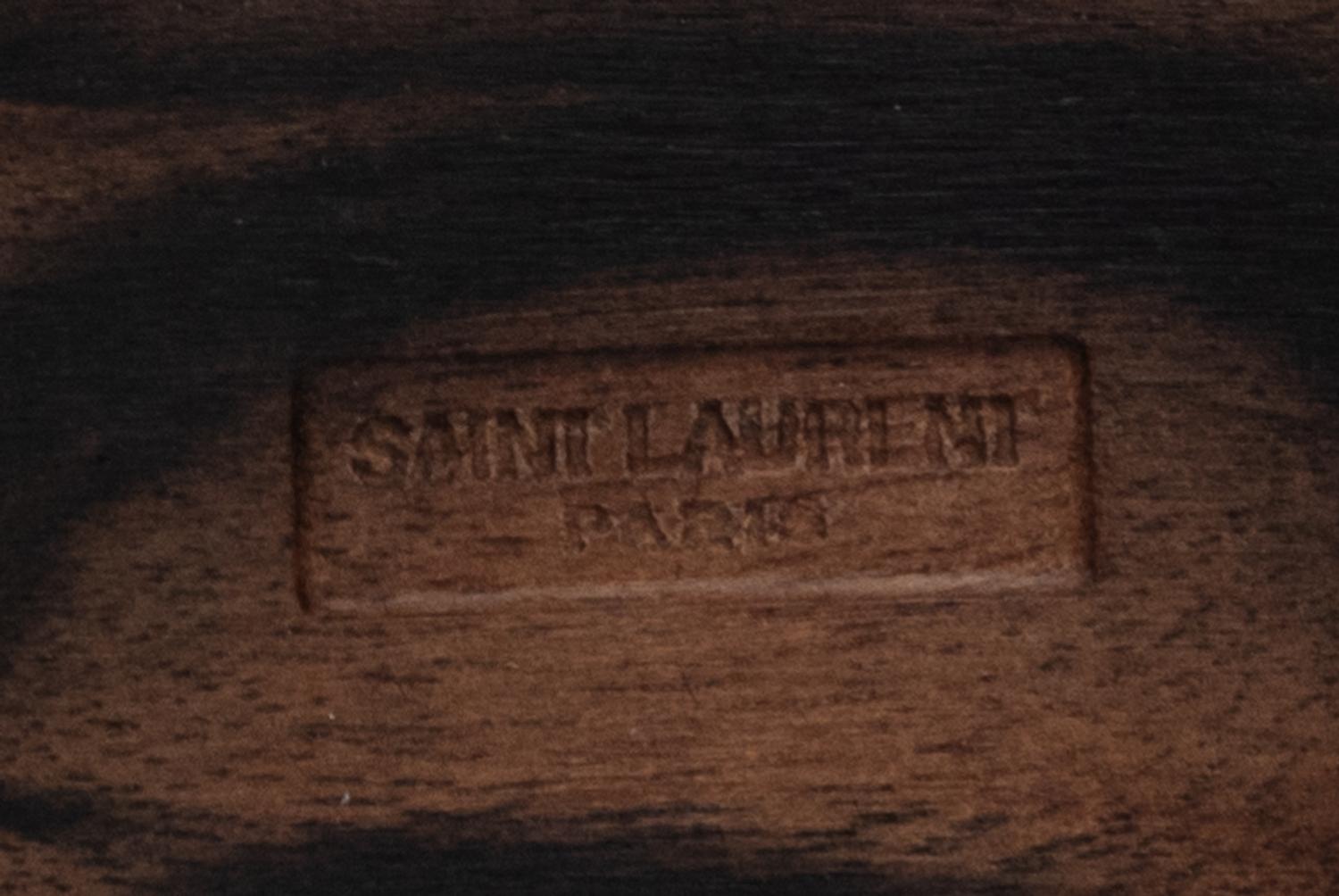 Saint Laurent Wood Cuff