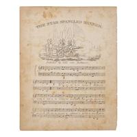 [Star-Spangled Banner] Early Example of Printed Sheet Music for the Star-Spangled Banner