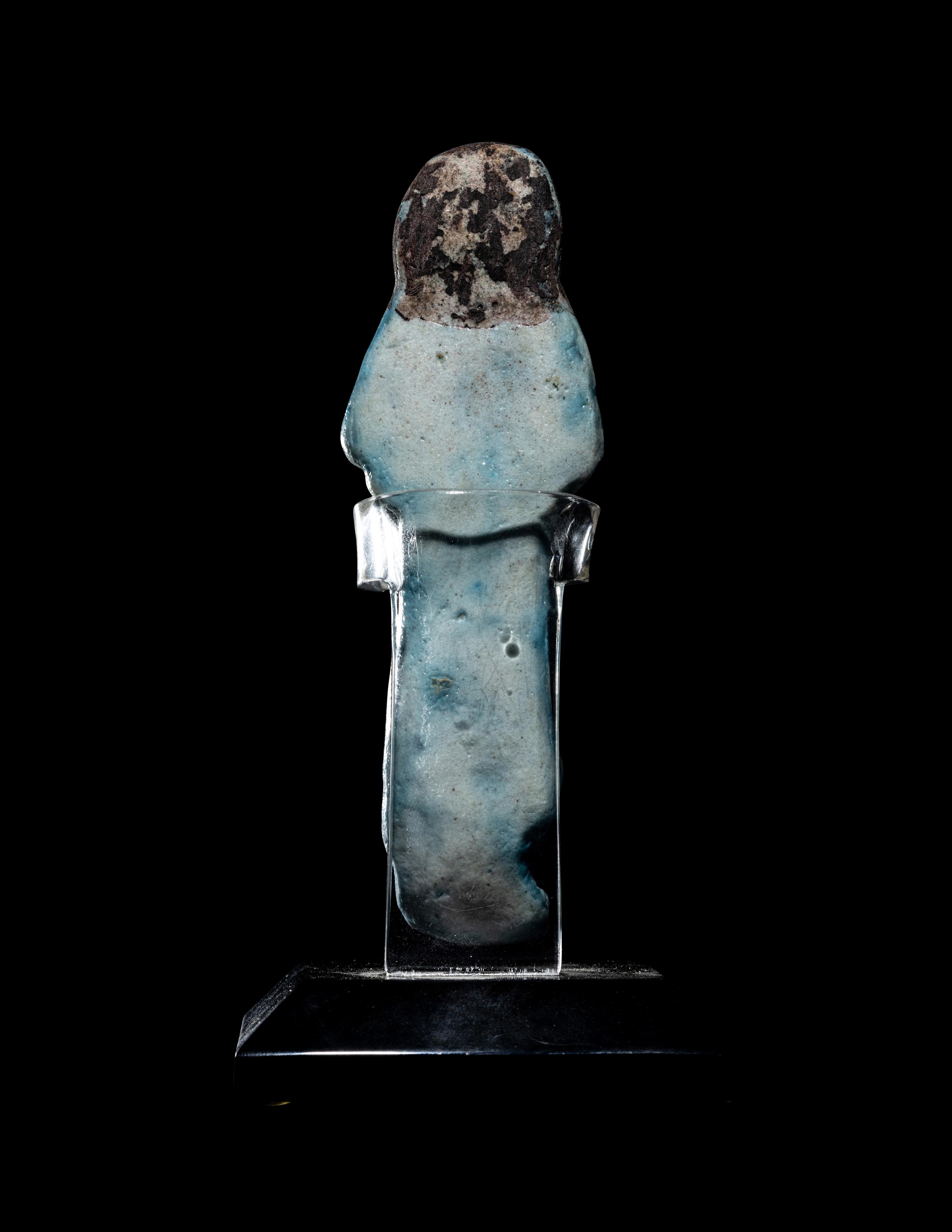 An Egyptian Faience Ushabti of Meritamun